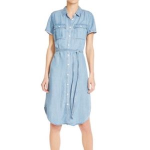 Andrea Jovine Chambray Shirtdress